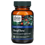 Gaia Herbs, SleepThru, 60 Vegan Liquid Phyto-Caps - [product_sku] | HiLife Vitamins