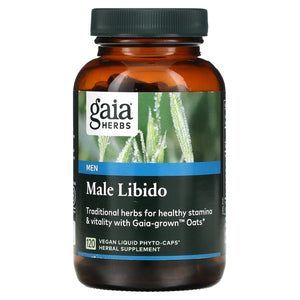 Gaia Herbs, Male Libido, 120 Vegan Liquid Phyto Caps - 751063146173 | Hilife Vitamins