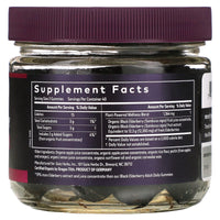 Gaia Herbs, Black Elderberry, Extra Strength Immune Support Gummies, 80 Gummies UPC 751063151467 | HiLife Vitamins