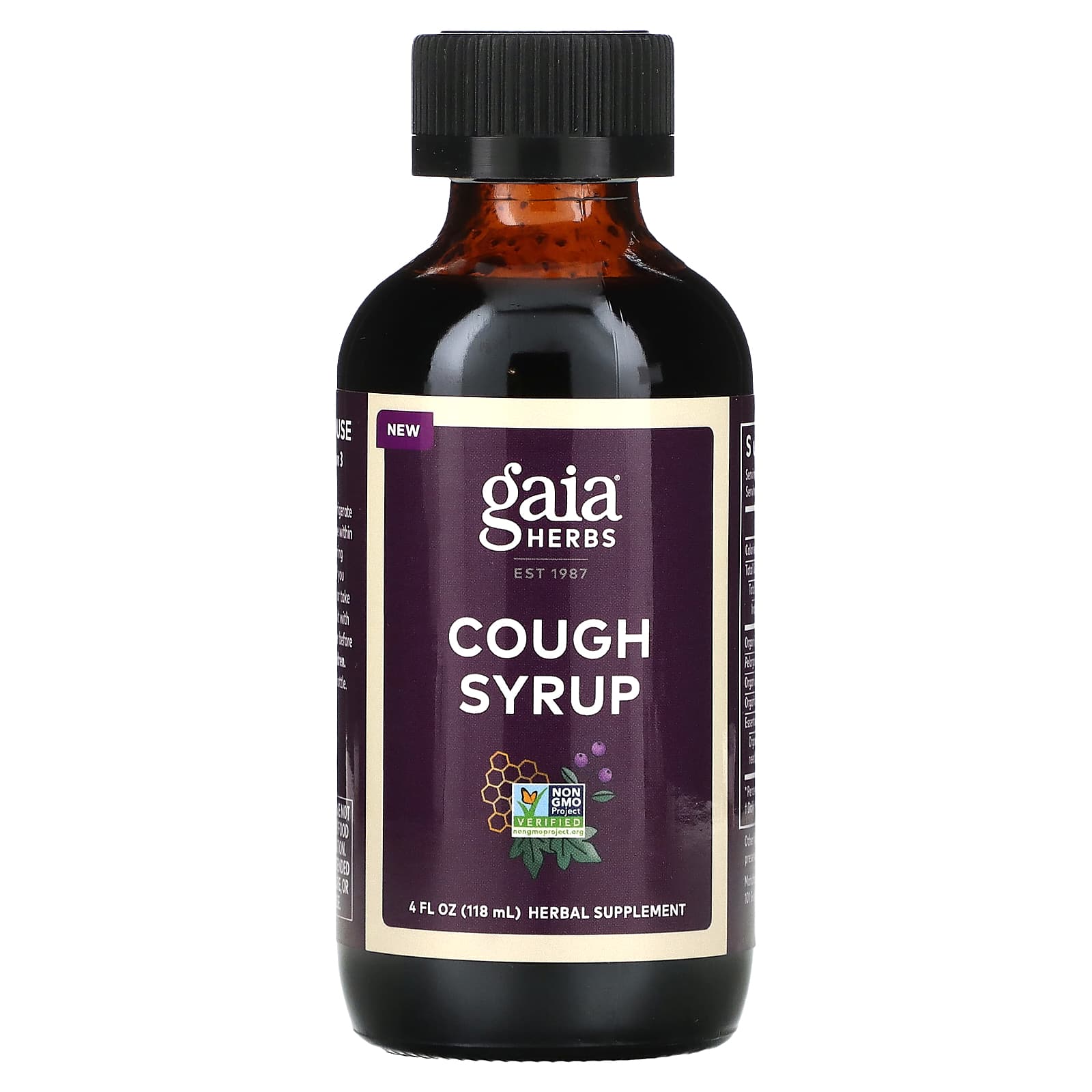 Gaia Herbs, Cough Syrup, 4 Oz Syrup UPC 751063152150 | HiLife Vitamins