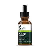 Gaia Herbs, Ginkgo Gotu Kola Supreme, 1 Oz UPC 751063341806 | HiLife Vitamins