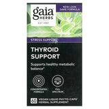 Gaia Herbs, Thyroid Support, 60 Capsules - 751063399906 | Hilife Vitamins