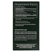 Gaia Herbs, Black Elderberry with Acerola Fruit, 60 Vegan Liquid Phyto-Caps UPC 751063400602 | HiLife Vitamins