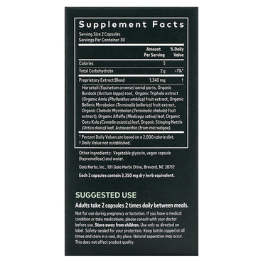 Gaia Herbs, Hair, Skin & Nail Support, 60 Vegan Liquid Phyto-Caps UPC 751063400800 | HiLife Vitamins