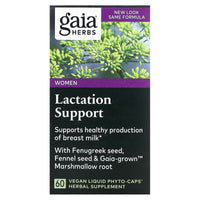 Gaia Herbs, Lactation Support for Women, 60 Vegan Liquid Phyto-Caps UPC 751063402200 | HiLife Vitamins