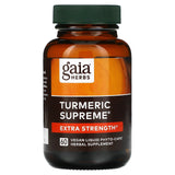 Gaia Herbs, Turmeric Supreme: Extra Strength, 60 Capsules - [product_sku] | HiLife Vitamins