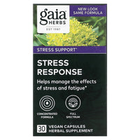 Gaia Herbs, Stress Response, 30 Vegan Liquid Phyto-Caps - 751063403405 | Hilife Vitamins