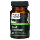 Gaia Herbs, Black Elderberry with Acerola Fruit, 30 Vegan Liquid Phyto-Caps - [product_sku] | HiLife Vitamins