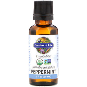 Garden Of Life, Organic Essential Oil - Peppermint, 1 Oz - 658010122931 | Hilife Vitamins