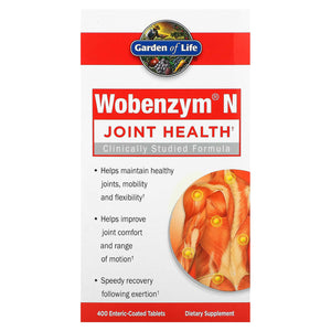 Garden Of Life, Wobenzym N, 400 Tablets - 310539029343 | Hilife Vitamins