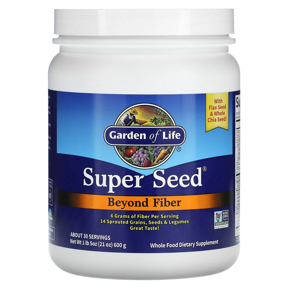 Garden Of Life, Super Seed, 1.35 Lbs - 658010111386 | Hilife Vitamins