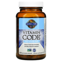 Garden Of Life, Vitamin Code - 50 & Wiser Men's Multi, 120 Vegetarian Capsules - [product_sku] | HiLife Vitamins