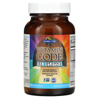 Garden of Life, Vitamin Code- RAW Kombucha, 60 Vegan Capsules UPC 658010113939 | HiLife Vitamins