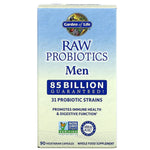 Garden of Life, Raw Probiotics Men, 90 Vegetarian Capsules UPC 658010115650 | HiLife Vitamins