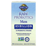Garden Of Life, Raw Probiotics Men, 90 Vegetarian Capsules - 658010115650 | Hilife Vitamins