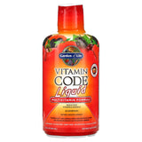 Garden Of Life, Vitamin Code Liquid Multi Fruit Punch Flavor, 30 Oz Liquid - 658010115964 | Hilife Vitamins