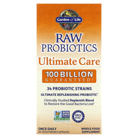 Garden Of Life, Raw Probiotics Ultimate Care, 30 Vegetarian Capsules - 658010116640 | Hilife Vitamins