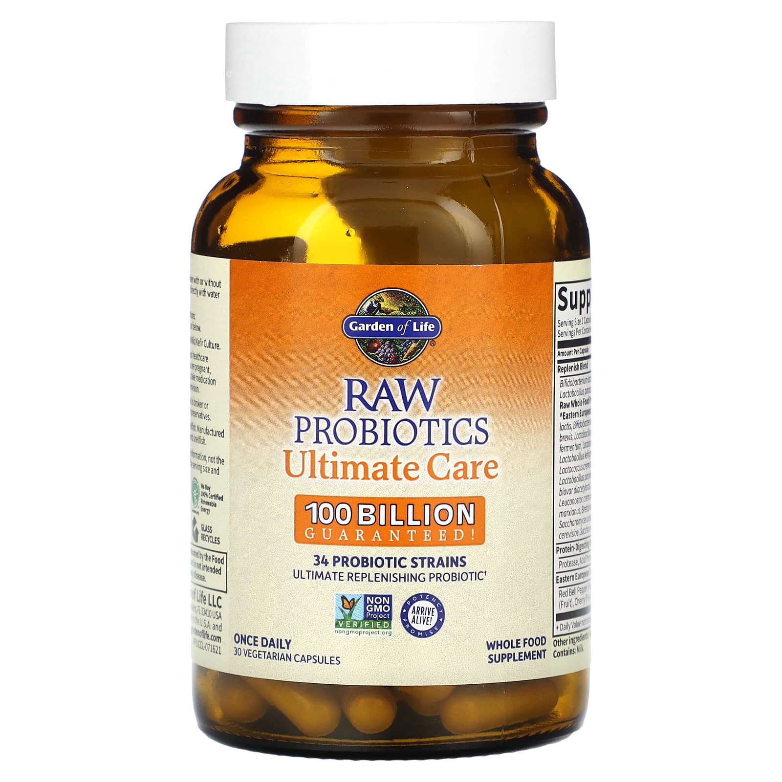 Raw Probiotics Ultimate Care - 30 vcaps main image 0