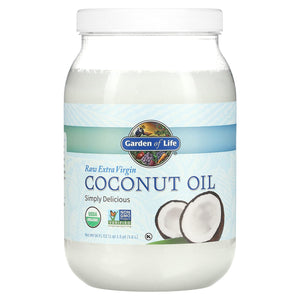 Garden Of Life, Raw Organic Extra Virgin Coconut Oil, 56 Oz - 658010120258 | Hilife Vitamins