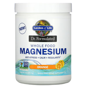 Garden Of Life, Dr. Formulated Magnesium Orange, 7 Oz - 658010122788 | Hilife Vitamins