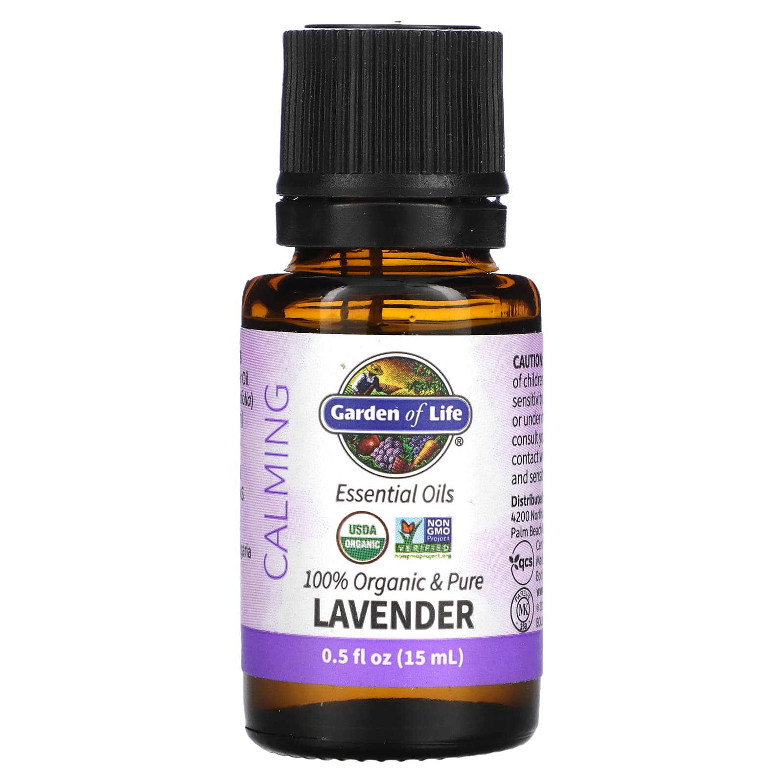 Garden of Life, Organic Essential Oil - Lavender, .5 Oz UPC 658010122924 | HiLife Vitamins