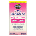 Garden of Life, Raw Probiotics Vaginal Care Shelf, 30 Vegetarian Capsules UPC 658010123341 | HiLife Vitamins
