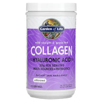 Garden of Life, Wild Caught & Grass Fed Collagen Hyaluronic Acid, 9.52 oz UPC 658010130745 | HiLife Vitamins