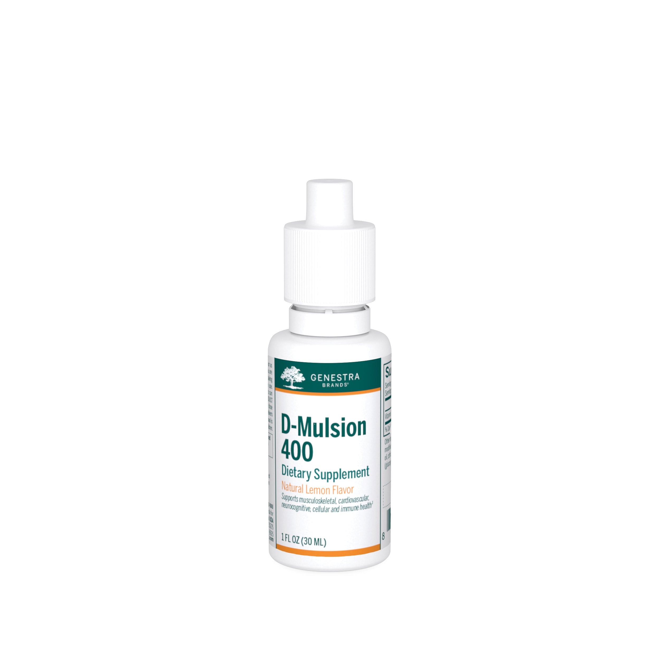 Genestra, D-Mulsion 1000, 1 fl oz UPC 883196100415 | HiLife Vitamins