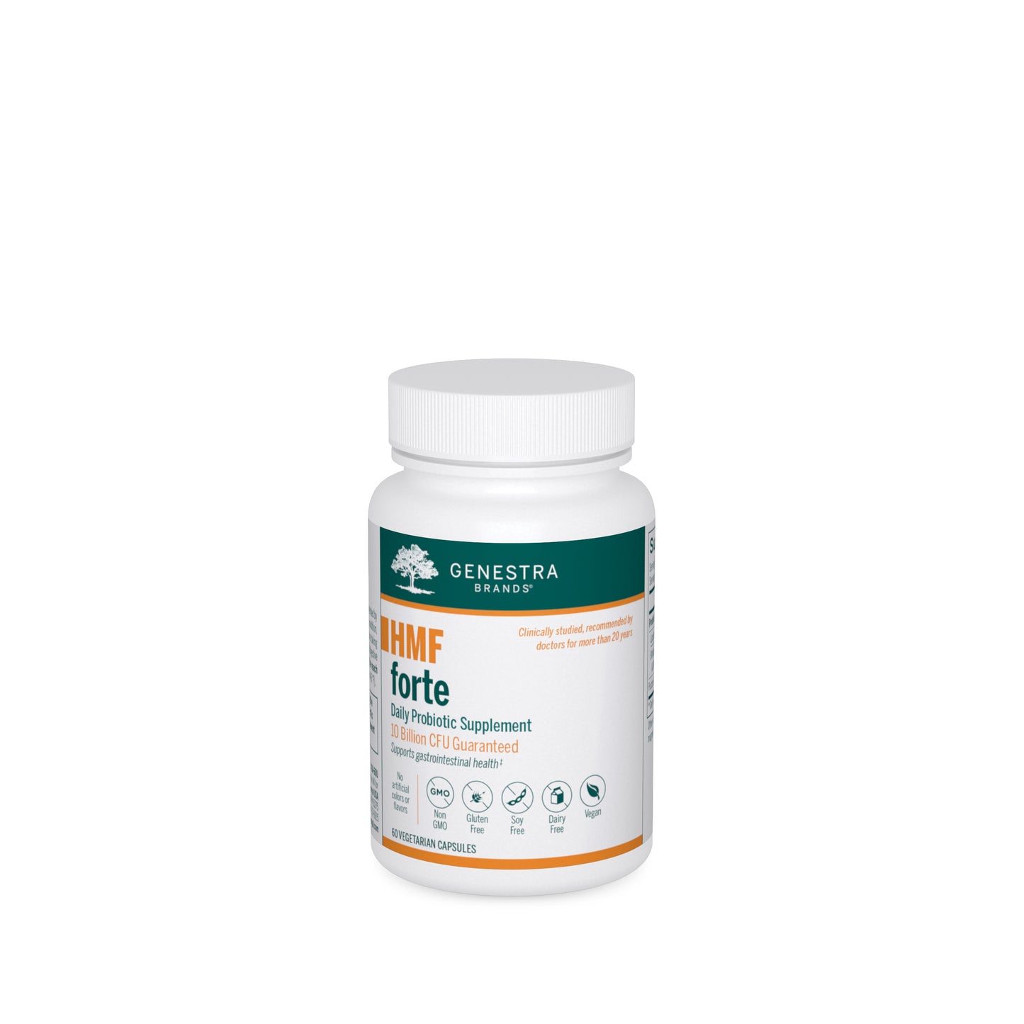 Genestra, HMF Forte -60, 60 Vegetarian Capsules UPC 883196102440 | HiLife Vitamins