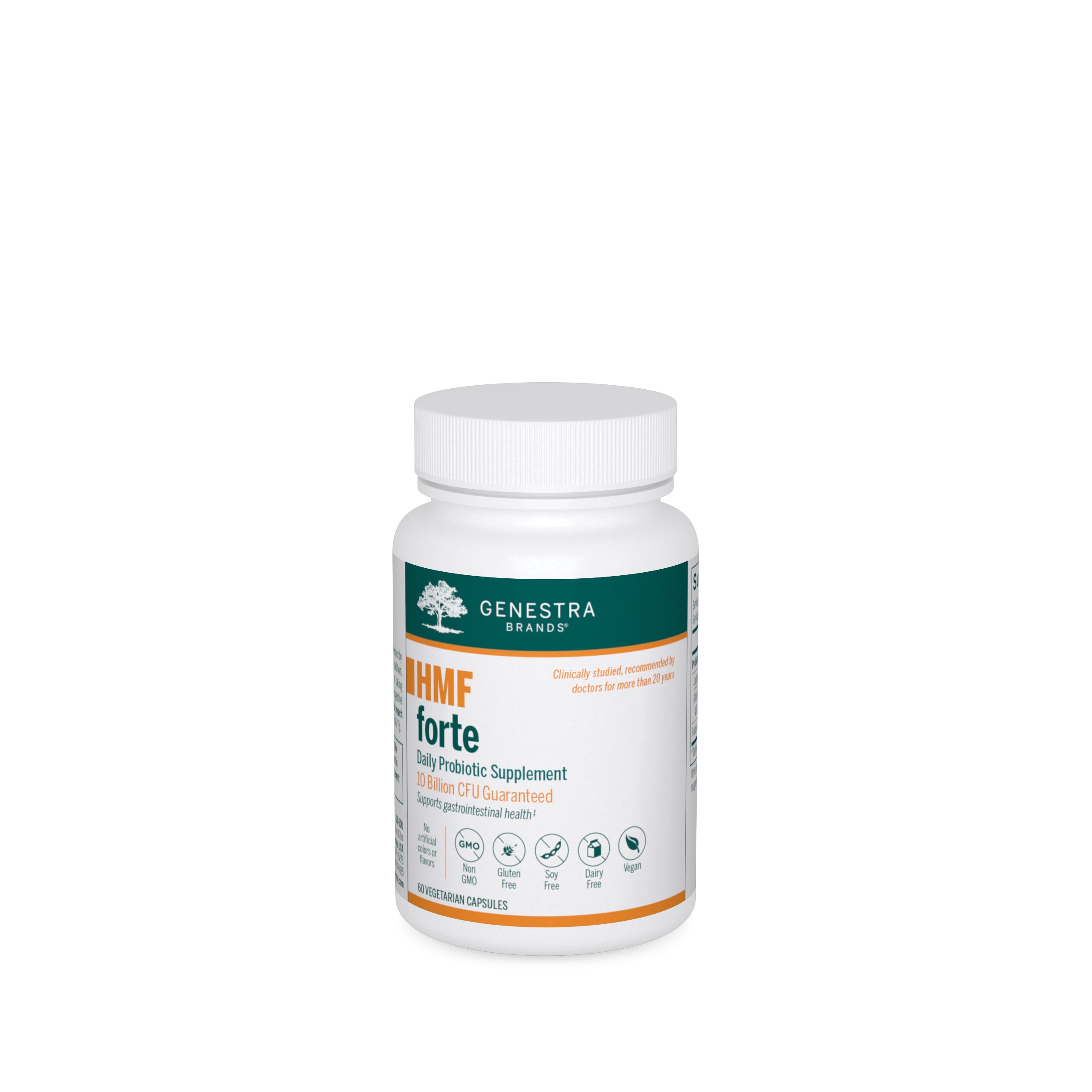 Genestra, HMF Forte -60, 60 Vegetarian Capsules UPC 883196102440 | HiLife Vitamins