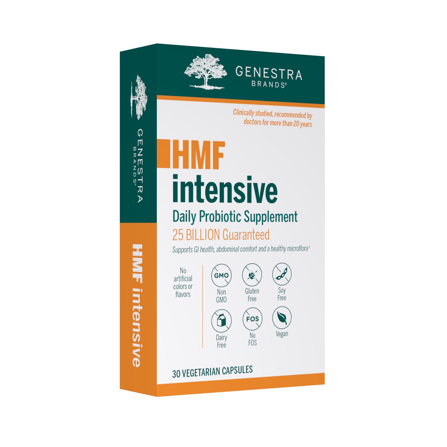 Genestra, HMF Intensive, 30 Vegetarian Capsules UPC 883196102938 | HiLife Vitamins