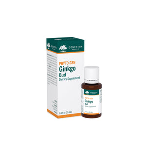 Genestra, Ginkgo Bud, 0.5 fl oz - 883196109326 | Hilife Vitamins