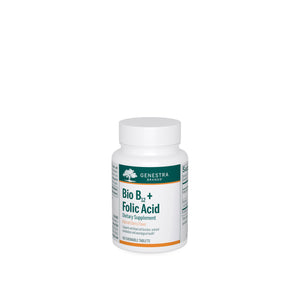 Genestra, Bio B12 + Folic Acid, 60 Tablets - 883196112418 | Hilife Vitamins
