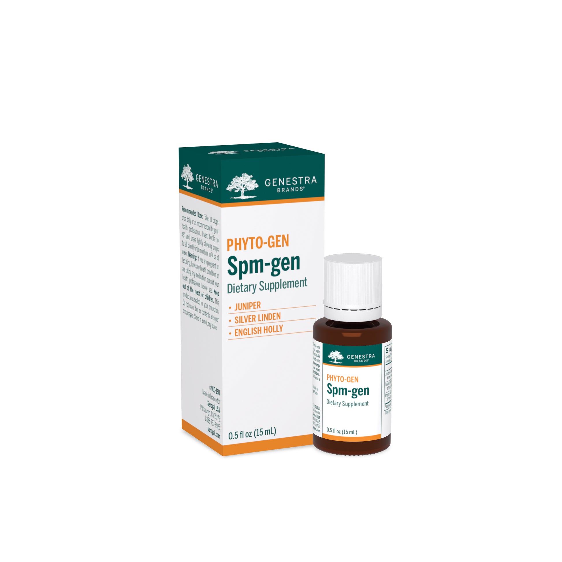 Genestra, Spm-gen, 0.5 fl oz UPC 883196121519 | HiLife Vitamins