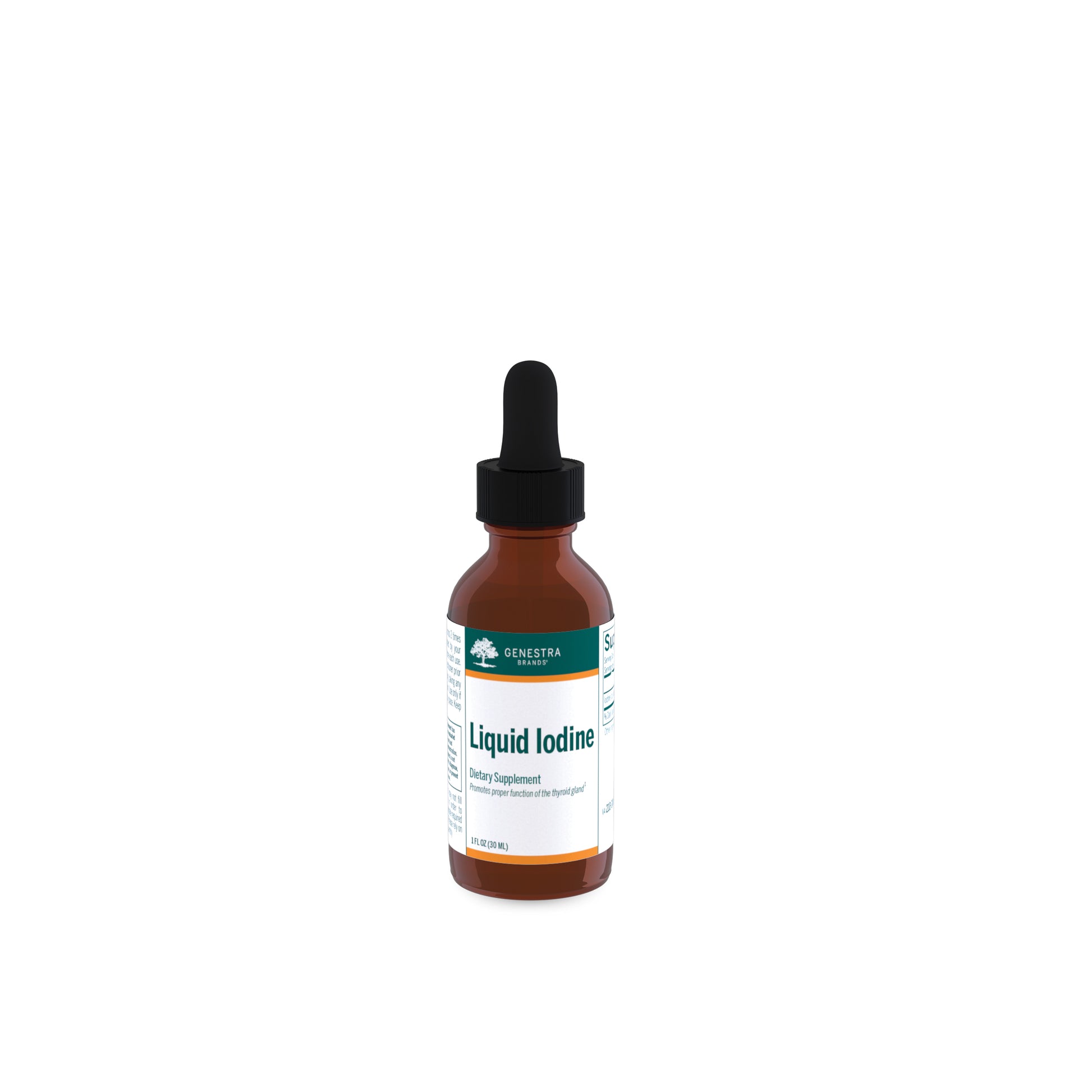 Genestra, Liquid Iodine, 1 fl oz UPC 883196124206 | HiLife Vitamins