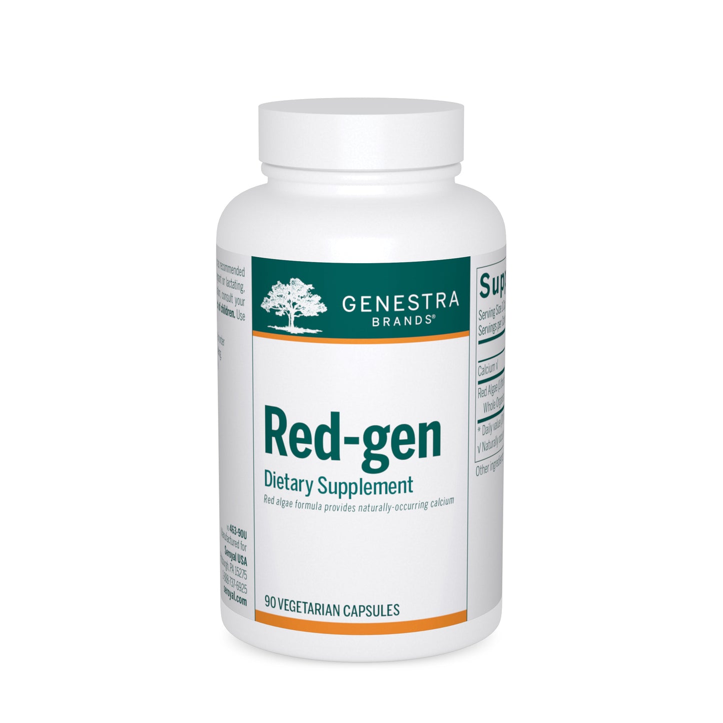 Genestra, Red-gen, 90 Vegetarian Capsules UPC 883196124633 | HiLife Vitamins