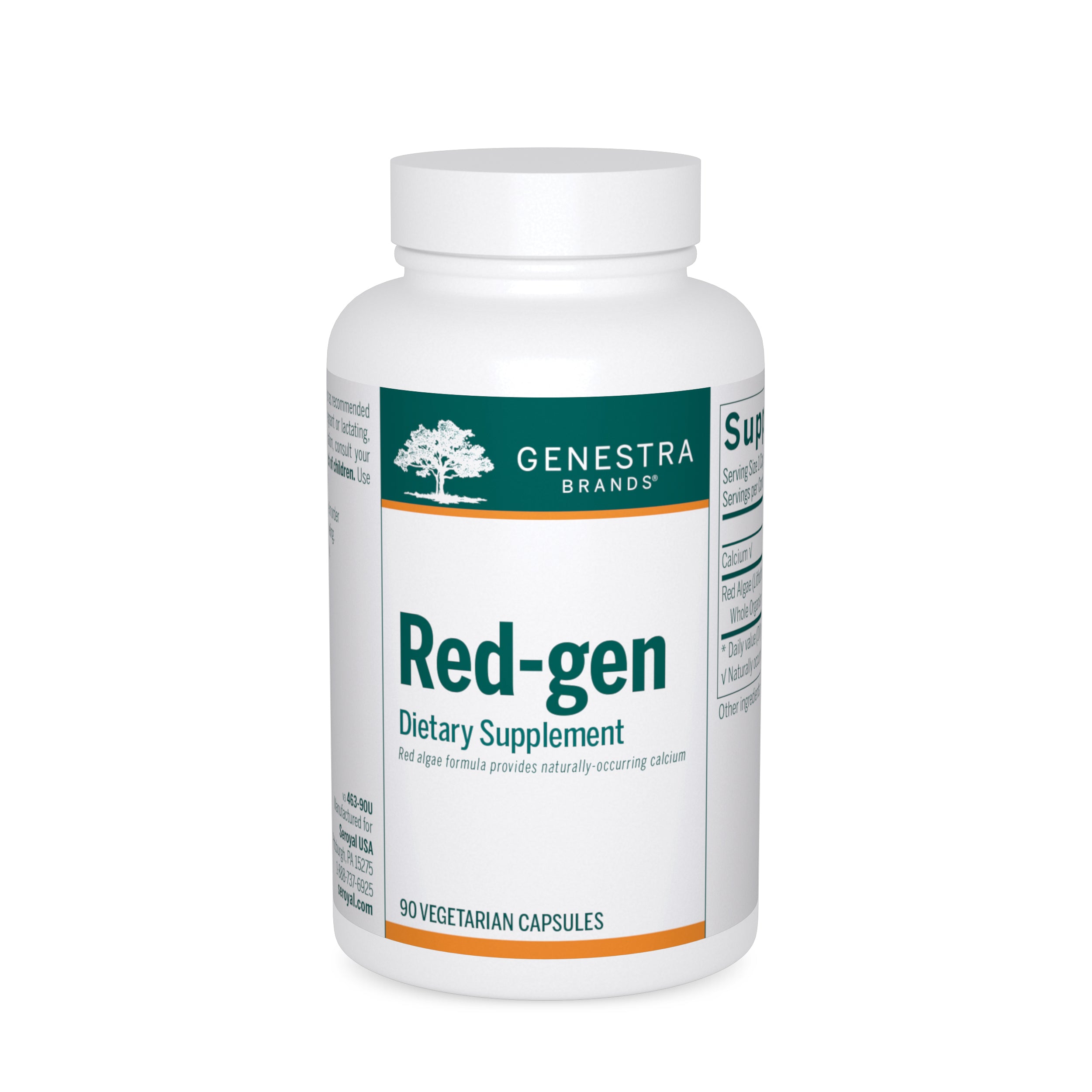 Genestra, Red-gen, 90 Vegetarian Capsules UPC 883196124633 | HiLife Vitamins