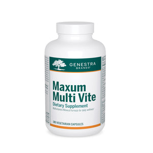 Genestra, Maxum Multi Vite, 180 Vegetarian Capsules - 883196129607 | Hilife Vitamins
