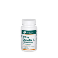 Genestra, ACTIVE Chewable B12 with L-Methylfolate, 60 Tablets UPC 883196131006 | HiLife Vitamins