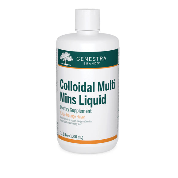Genestra, Colloidal Multi mineral liquid, 33.8 Oz - 883196131303 | Hilife Vitamins
