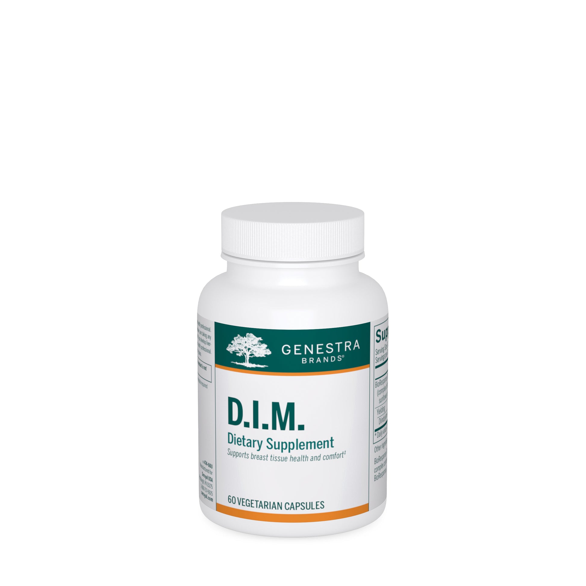 Genestra, D.I.M., 60 Vegetarian Capsules UPC 883196137008 | HiLife Vitamins