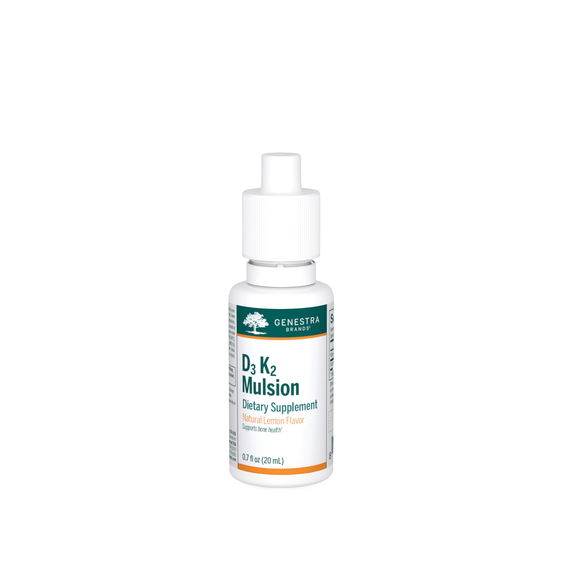 Genestra, D3 K2 Mulsion, 0.7 fl oz UPC 883196137305 | HiLife Vitamins