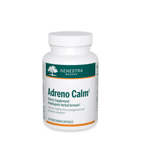 Genestra, Adreno Calm*, 120 Vegetarian Capsules - 883196143603 | Hilife Vitamins