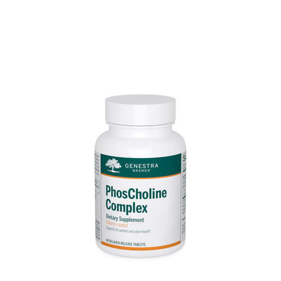Genestra, PhosCholine Complex, 60 delayed Release Tablets - 883196153077 | Hilife Vitamins