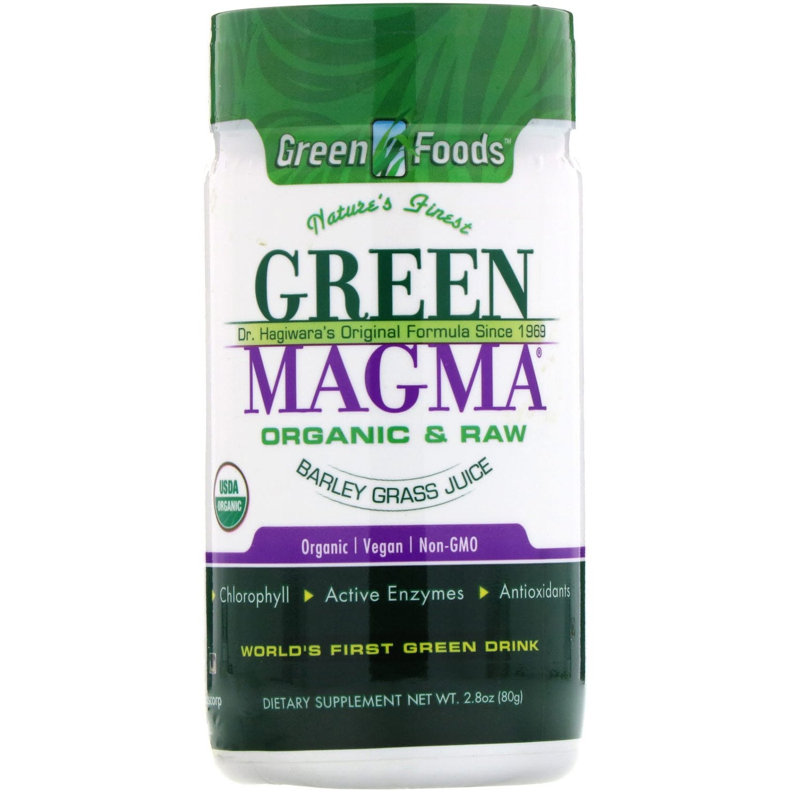 Green Foods, Green Magma USA Original, 2.8 Oz UPC 083851204070 | HiLife Vitamins