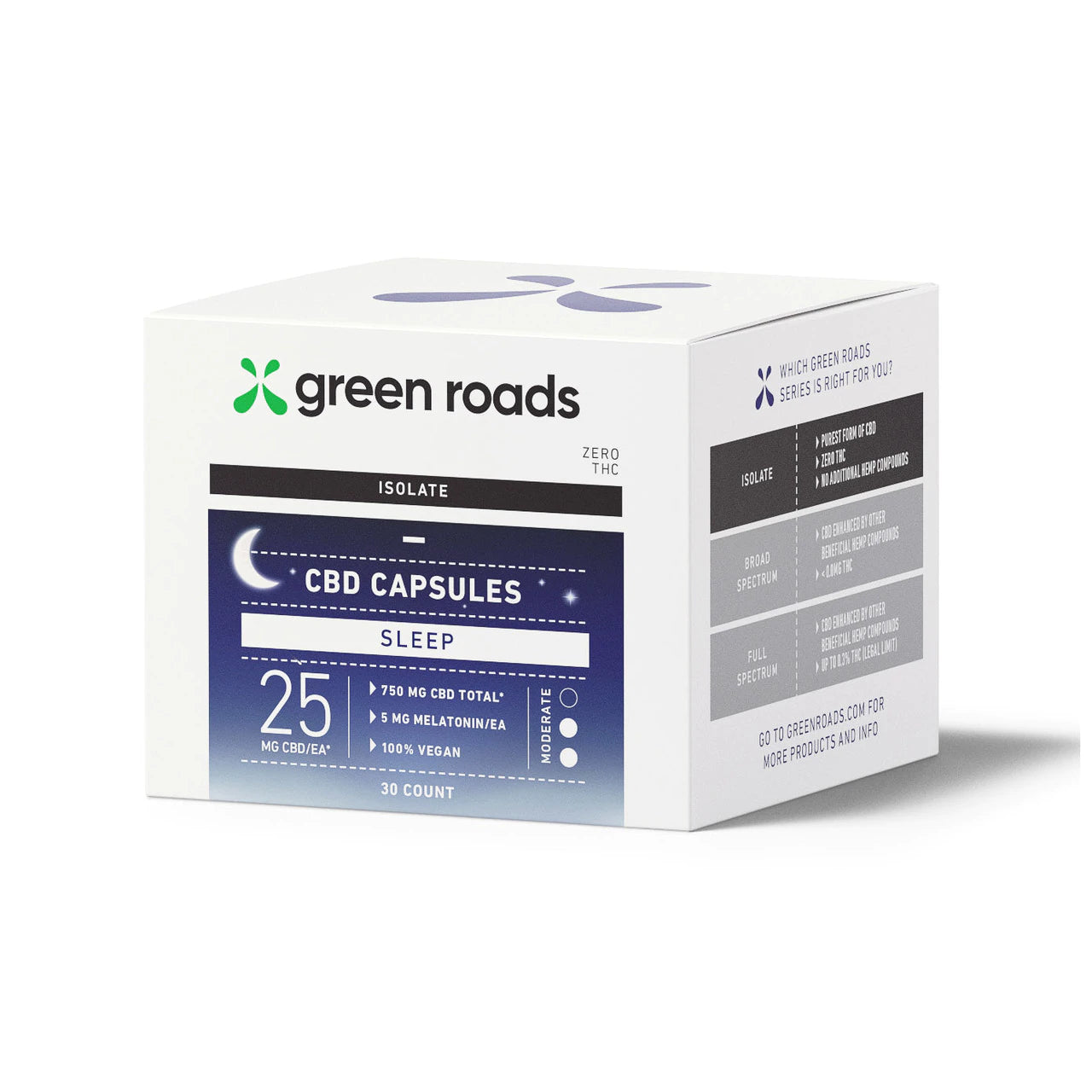 Green Roads, CBD Sleep Capsules, 30 Capsules UPC 644216387786 | HiLife Vitamins