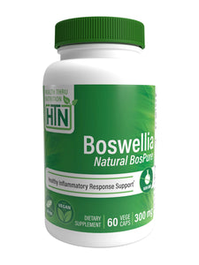Health Thru Nutrition, Boswellia BosPure 300mg (NON-GMO), 60 Veggie Capsules - 819193020081 | Hilife Vitamins