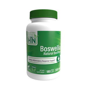 Health Thru Nutrition, Boswellia BosPure 300mg (NON-GMO), 180 Veggie Capsules - 819193020098 | Hilife Vitamins