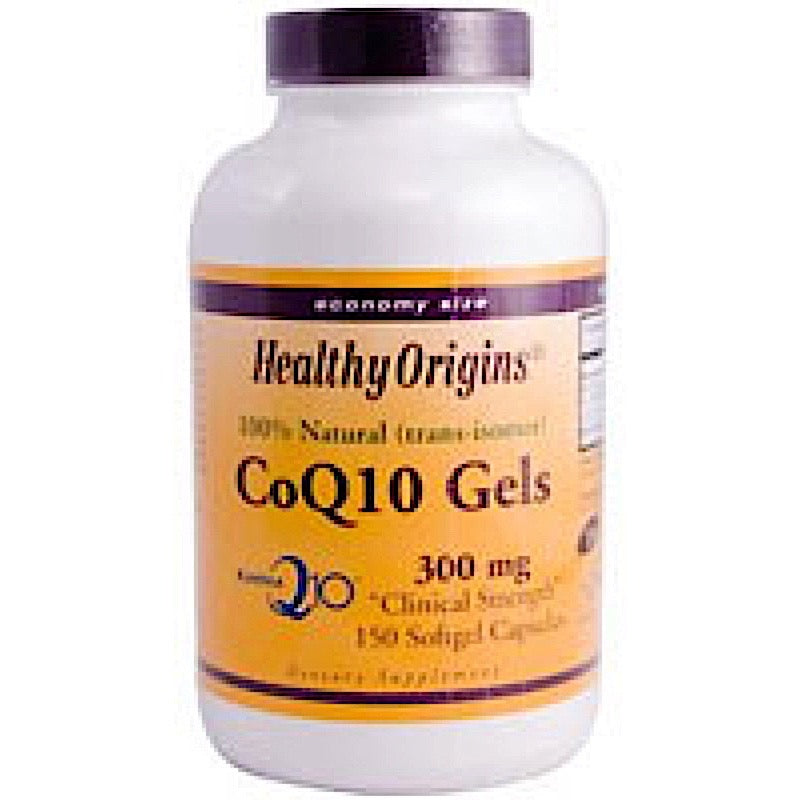 Healthy Origins, Coq10 300 mg Kaneka Q10, 150 Softgels - 603573350239 | Hilife Vitamins