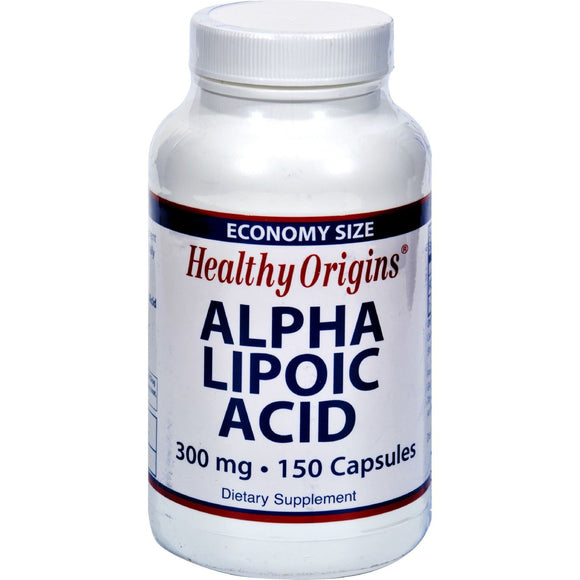 Healthy Origins, Alpha Lipoic Acid 300 Mg, 60 Capsules - 603573350673 | Hilife Vitamins